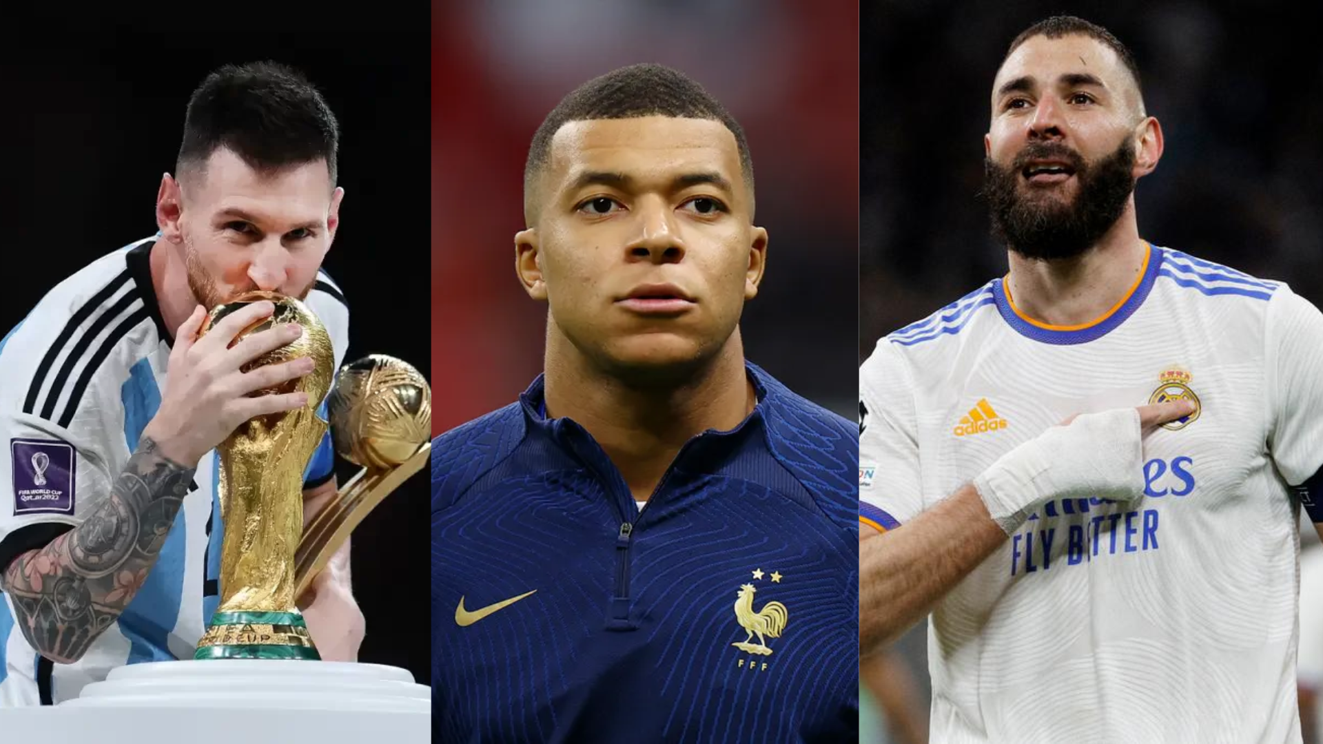 Messi, Benzema e Mbappé: Fifa divulga finalistas ao prêmio de